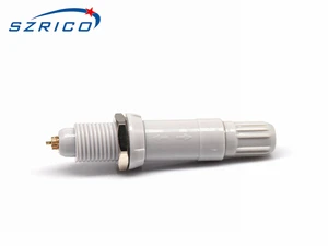 Circular Push Pull Connectors PVC PUR Cable Automotive Sensor 0P 1P 2P Socket Plug Plastic Connector