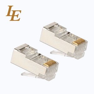 Good Quality CAT6 Ethernet RJ45 Copper 16A Modular Plug Connector
