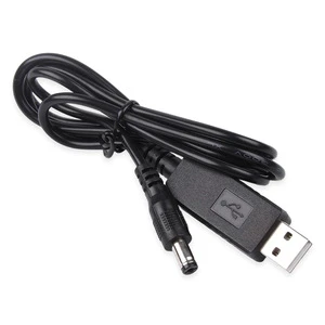 USB Step-Up Cable 5V 6V/9V/12V 1A Output DC 5521 Power-Supply Cable Round-Hole Connector Optical Modems Routers Model CYSY912