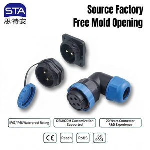 SP28 IP68 Plastic Quick Locking Frequent Plug On/off Mating Bayonet Connector Marine Connector Medical 10/12/14/16/19/24/26 Pin
