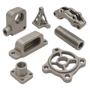 Precision CNC Machined Brass Aluminum Stainless Steel Parts with Custom 3D Prototype Design Services
