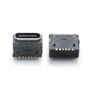 Waterproof USB Type C 6-Pin Female Right Angle Receptacle Connector