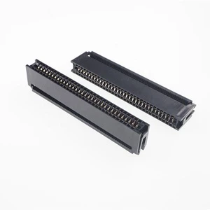 IDC Type Card Edge Slot 2.54 mm Pitch 64 Position Socket 1.27 mm Ribbon Cable Connector Board Gold Finger Receptacle HIF5D