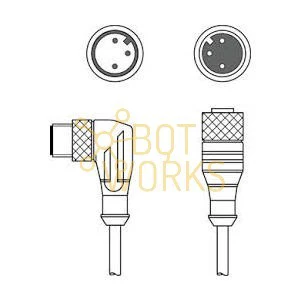 Leuze Electronic New 150681 Circular Connectors