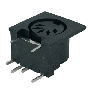 HX Factory Direct DS-5 Pin Square Large S-Terminal Connector DIN Female Socket Plug