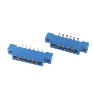 805 Series 3.96mm Pitch 2x6 Pin 12 Pin DIP PCB Card Edge Connector 805-12P Plug-in Board Type/solder Wire Type