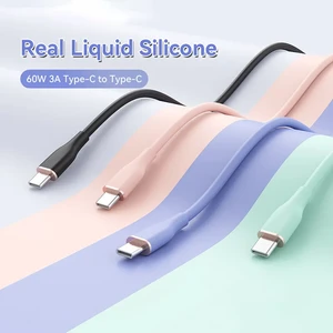 PD60W Fast Charging USB-C to USB Adapter Silicone for Smartphones and Tablets with OTP Output Power AC Type