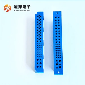 Customized 47-Position PBT 5G Power Backplane Connector Housing Female Sockets Injection Molded Electronic Plastic Receptacle