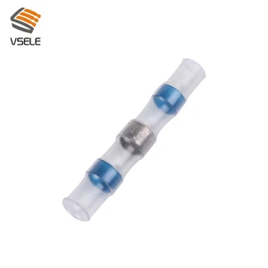 Factory Directly Sell Waterproof IP67 Electrical Solder Sleeve Quick Wire Heat Shrink Butt Connectors Terminals
