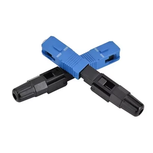 Fiber Optical High Quality Telecommunication Fiber Optic sc / apc / upc Fiber Optic Connector