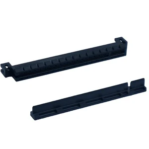 Edge card PCIE 4.0 female slot 164Pin straddle mount type SMT PCI Express X16 socket mini PCI-E connector with mount ear
