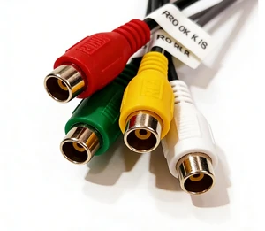 Premium RCA Conversion Harness OEM Fidelity Wiring Loom for Reversing Camera Video Custom Wiring Harness