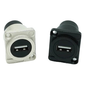 Industrial RJ45 USB 3.0 D-Sub Combo Module, Shielded Panel Mount, 8/10 Pin Data Ports