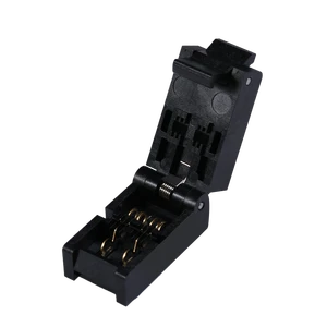 Easy installation HAST & HTOL Test Aging Socket 0.95 mm Pitch IC Socket SOT3 SOT5 SOT6 Programmer Adapter with Flip Over Design