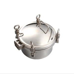 Sanitary Stainless Steel Pressure Manhole SS304/SS316L