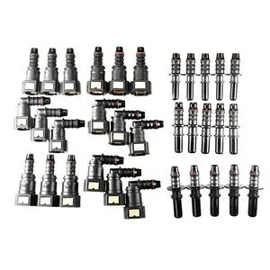 Professional Fuel Line Connector Kit W/ Fittings Adapters for Automotive Fuel System Repair AW-34029 Quick Connect Tool Set