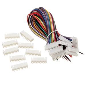 Custom JST SH ZH PH XH VH 1.0 1.5 2.0 2.5 3.96mm Pitch IP66 Rated Adapter Connector Cable Wire Harness Assembly