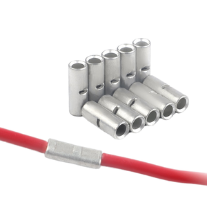 Tinned Copper Bootlace Cord End Terminal Crimp Type Tubular Wire Ferrule Battery Connection 450V/750V Rated CHHP Brand