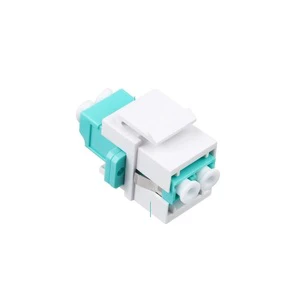 Wholesale Surface Mount Boxes Keystone Coupler lc fiber optic adapter single mode fiber adapters & connectors