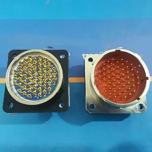 Y50EX-2255TK2 and Y50EX-2255ZJ10 Circular Connectors 55-Pin Plug and Socket Soldering Inserts