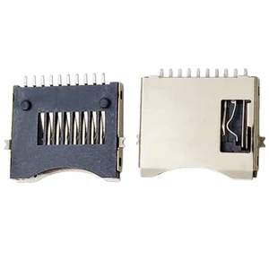 TF Card Connector Micro SD Socket Small T-Flash Holder 10Pin Mini Memory Card Slot Trans Flash SMT SMD for PCB IOT POS Terminal