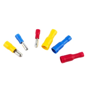 Wire-to-Wire Connectors Bullet Terminals Red, Blue, Yellow, Etc.