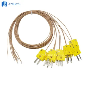 TZNUOYI K-type Temperature Measuring Line TT/GG/HH-30/36 OEM Plug-in Connector Solder Joint Thermocouple IP68 -200~1000