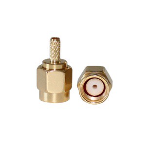 RF Coaxial Connector SMA-C-J1.5 Straight Male Jack SMA Connector For RG316 RG174 Cable