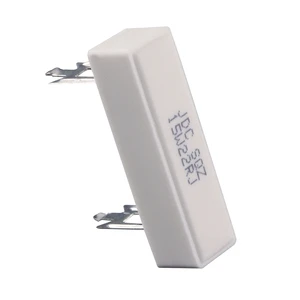 JDC SQZ 5W-20W 0.01R-100KR Ceramic Cement Resistors Custom Integrated Circuit Electronic Component