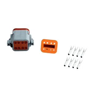 Deutsch DT Series DT04-8P DT06-8S Male Female Sockets Automotive Plastic Connectors With Terminal Plugs Electronic Component