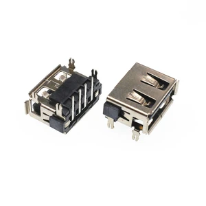 Plastic Electric Charging Micro Usb Type B C Gold Plated 2.0 Port Male Female Connector 4 5 Pin For Phone Mobile