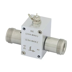 ST1614 Coaxial Connectors (RF) 10 MHz to 4 GHz N Bias Tee Rated to 2500 MA 100 Volts DC High Performance for RF Applications