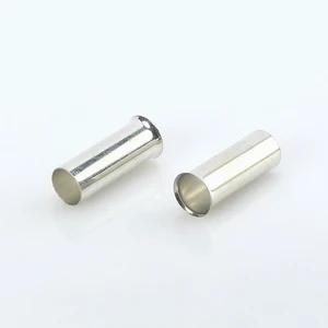 Industrial-Grade Copper High-Conductivity EN Series End Core Crimping Terminals Tin Plating for Factory Automotive Equipment