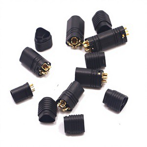Amass MT60 3-Pole 30A Rated Motor Connector Black Shell Gold Plated Plug Original Factory Stock For Device Interface Linkage