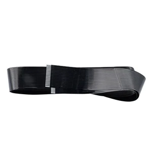 Black Flat Ribbon Power Extension Cable PVC PBT for Motorcycle Computer Home Appliance Machines NEW FFC FPC (Flat Flex)