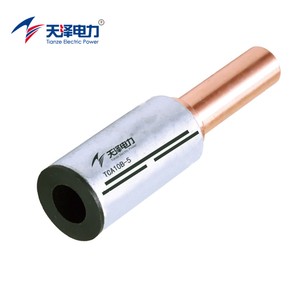 TCA B Bimetallic Crimp Terminals Friction Welded Stalk Connectors For Electrical Power Fittings Copper Tube Cable Lug Terminals
