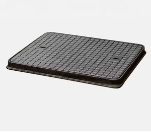 EN124 Class B125 C250 D400 F900 ISO 9001 Certified Durable Customizable Sizes Ductile Iron Manhole Cover for Sewer Applications