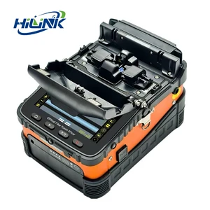 AI-5Pro Fiber Fusion Splicer FTTH GPRS Optical Fiber Welding Machine AC 220V 5-Year Warranty LC/SC Connector HILINK