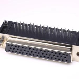 90 degree female connector D-SUB socket 50P plug type