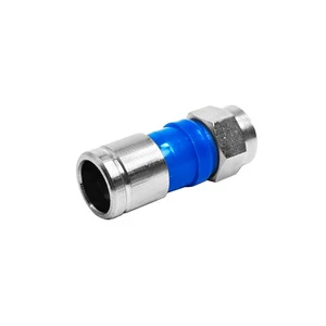 RF Coaxial F Conector Compression Connector for RG6 F Connector RG 6