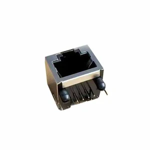 Single USB 8P8C Shielded RJ45 Female Connector Ethernet Connectors for Media Converter
