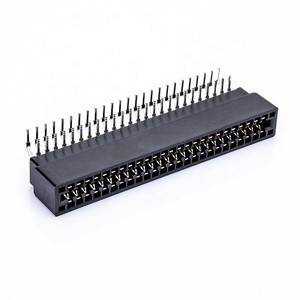 ISA Standard Card-edge SLOT Connector 2.54mm 50Pin Right Angle 90 Degree Edge Card PCB Connector for Industrial Controller
