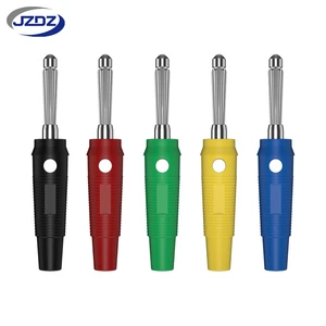 JZDZ 4mm High Current Stackable 32A Screw Type Solderless Banana Plug Connector Adapter J.10020