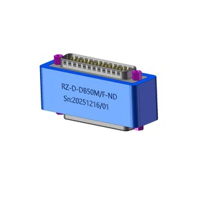 D-Frame D-SUB 50 Normal Density Hermetic Feedthrough/hermetic Connector for Scanning Electron Microscope