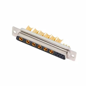 13W6 Female Solder for Cable,POWER D-SUB 13W6 Socket,High Quality 13W6 Connector,High Current D-SUB 13W6 Female Solder Connector
