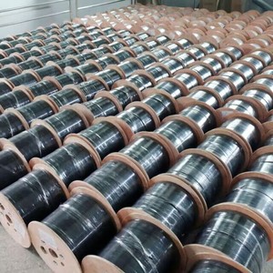 Factory Wholesale 1 2 4 6 12 Core Fiber Drop Cable LZSH Jacket Indoor Outdoor FTTH Fiber Optic Cable 1km Price Per Meter