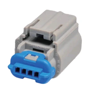 2296008-1 KET Auto Connector 4-Pin Car Female Connector with Copper Contacts and PA Housing