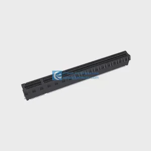 10128241-123Y0LF 164 Position Female Card Edge PCI Express Gold 10128241123Y0LF 1.00mm Pitch Black Edgeboard Connector