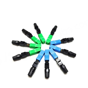 CaiLi APC Optic Fiber Adapter 55mm Fast Connector for FTTH Drop Cable