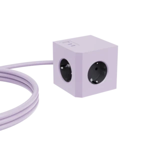 Cube Socket 3 Outlets Power Extension Socket With USB Port Modern France/ German/ Korea Style PD25W With KC CE Certification